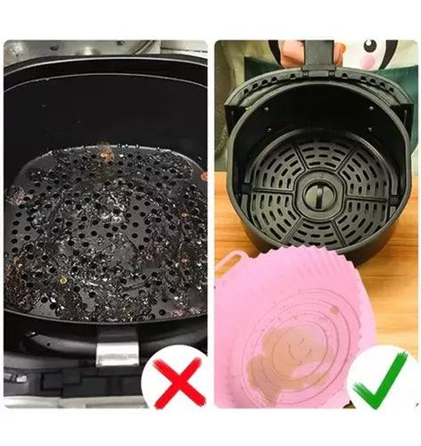 6 MOLDES SILICONA AIR FRYER