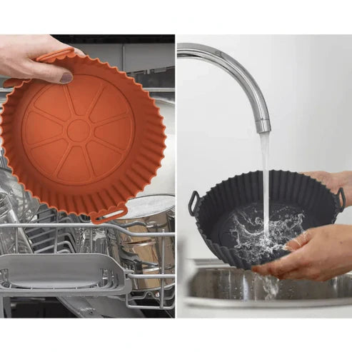 6 MOLDES SILICONA AIR FRYER