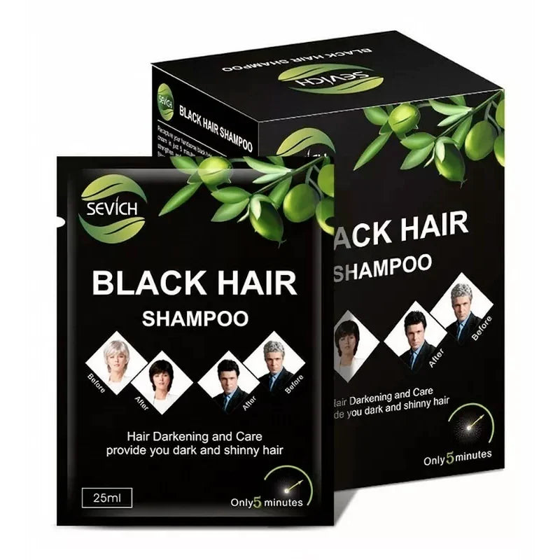 BLACK HAIR™️SHAMPOO PINTA CANAS
