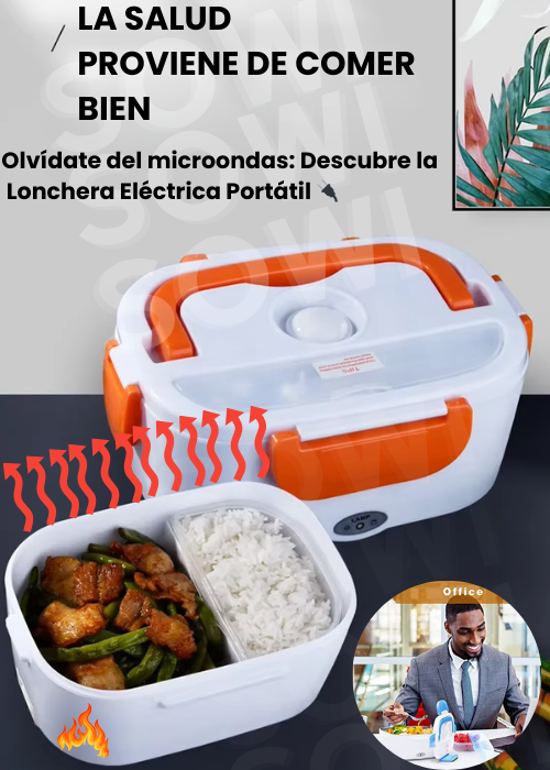 SOWI™️ LONCHERA ELECTRICA PORTATIL +LICUADORA PORTATIL🚨