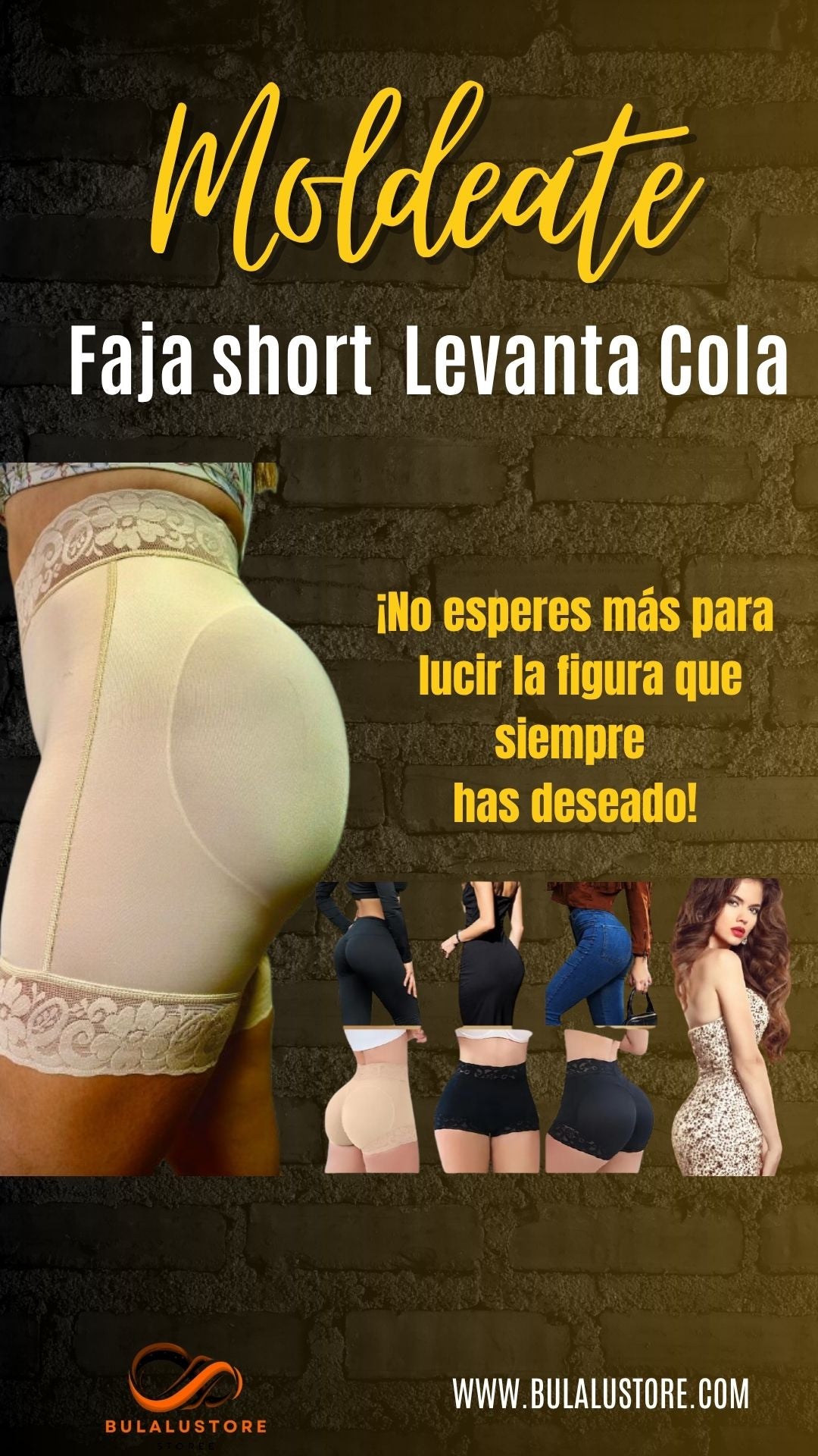 MOLDEATE ™ SHORT LEVANTA GLUTEOS
