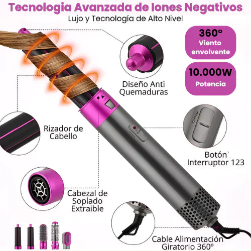 CEPILLO SECADOR 5 EN 1